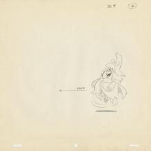 Winsome Witch Layout Drawing (c.1960s) - ID: may22620 Hanna Barbera