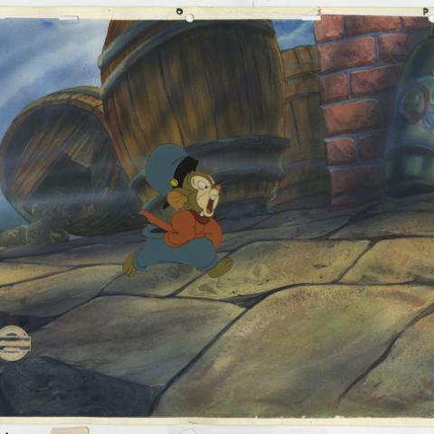 An American Tail Cel and Background - ID: novamertail17210 Don Bluth