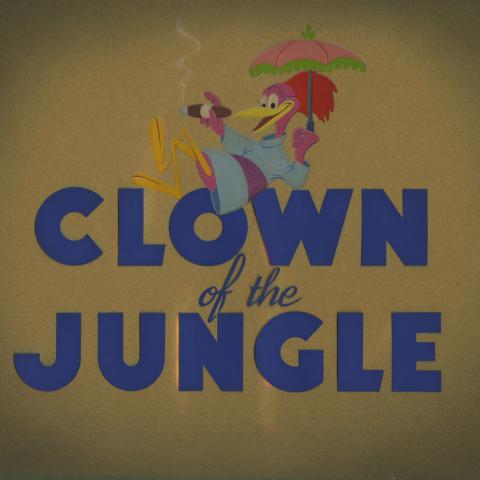 Clown of the Jungle Title Card - ID: julyaracuan18252 Walt Disney