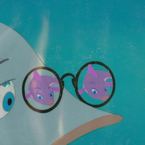 Mr. Limpet and Ladyfish Production Cel & Background-ID: junmrlimpet19071 Warner Bros.