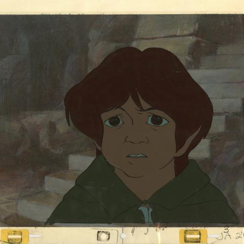 The Lord of the Rings Production Cel & Background - ID: RBlotr26 Ralph Bakshi