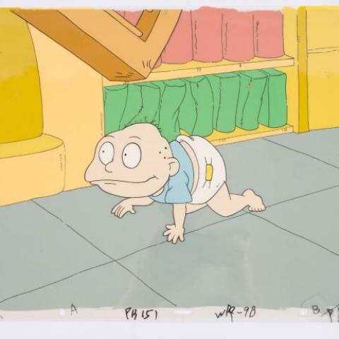 Rugrats Production Cel & Background Setup - ID: janrugrats22197 Nickelodeon