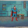 The New Adventures of Superman Production Cel Production Background - ID: aprsuperman5522 Filmation