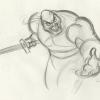 Mulan Rough Character Sketch - ID:decmulan6695 Walt Disney
