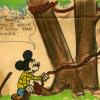 Original Mickey Mouse Book Pastel Panel - ID:julymickeybook7118 Walt Disney