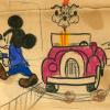 Original Mickey Mouse Book Pastel Panel - ID:julymickeybook7144 Walt Disney