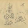 Looney Tunes Warner Bros frame, Yosemite Sam, size 50x50…
