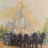 Disneyland Main Street Horse Carriage Test Print - ID: aprdisneyland18810 Disneyana