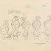 Flintstones Photostat Model Sheet - ID: mayflintstones19132 Hanna Barbera