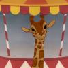 Derby Foods Giraffe Production Cel - ID: aprdisney20106 Walt Disney