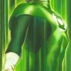 Shadows Green Lantern Signed Giclee Canvas Print - ID: aprrossAR0222C Alex Ross