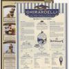 Ghirardelli Soda Fountain & Chocolate Shop Menu Set - ID: augdismenu20425 Disneyana