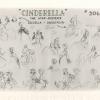 Cinderella Photostat Model Sheet - ID: janmodel20156 Walt Disney