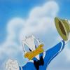 Donald Duck Production Cel - ID: octdonald3604 Walt Disney