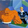 Fantastic Four Production Cel and Background - ID: octfantfour20242 Marvel