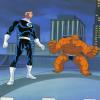 Fantastic Four Production Cel and Background - ID: octfantfour20292 Marvel
