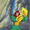 Fantastic Four Production Cel and Background - ID: octfantfour20314 Marvel