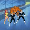 Fantastic Four Production Cel and Background - ID: octfantfour20417 Marvel