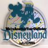 Disneyland 31st Birthday Lamppost Sign - ID: septdisneyland20007 Disneyana
