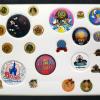 Walt Disney World Collection of (22) Buttons & Pins - ID: augdisneyana20190 Disneyana
