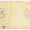 Set of (2) Nifty Nineties Production Drawings - ID: augnifty21164 Walt Disney