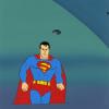 Super Friends Production Cel & Background - ID: decsuperman20239 Hanna Barbera