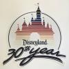 Disneyland 30th Year Lamppost Sign - ID: juldisneyana21080 Disneyana