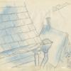 Banjo the Woodpile Cat Background Layout Drawing - ID: marbanjo21077 Don Bluth