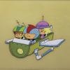 Space Kidettes Production Cel - ID: markidettes21405 Hanna Barbera