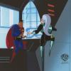 Superman and Mala Absolute Power Production Cel & Drawing - ID: IFA6746 Warner Bros.