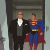 Lex Luthor and Superman Stolen Memories Production Cel - ID: IFA6748 Warner Bros.