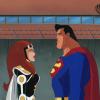 Maxima and Superman Warrior Queen Production Cel - ID: IFA6795 Warner Bros.