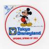 Tokyo Disneyland Pre-Opening Sticker - ID: apr22115 Disneyana