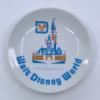 1980s Walt Disney World Cinderella Castle Souvenir Plate - ID: aprdisneyland20337 Disneyana
