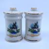 Walt Disney World Cinderella Castle Salt and Pepper Shakers - ID: aprdisneyland21301 Disneyana