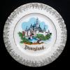 1970s Disneyland Sleeping Beauty Castle Souvenir Plate - ID: aprdisneyland21322 Disneyana