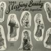 Sleeping Beauty Briar Rose Rough Designs Photostat Model Sheet - ID: aprsleeping21142 Walt Disney