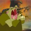 Space Ace Giant Pig Villain Production Cel - ID: aug22245 Don Bluth