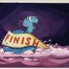 All Dogs Go to Heaven Finish Line Concept Painting - ID: aug22303 Don Bluth