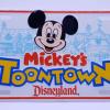 Mickey’s Toontown Novelty License Plate - ID: augdisneyana21011 Disneyana