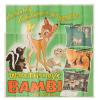 Bambi 1966 Re-release Six Sheet Poster - ID: janbambi22085 Walt Disney