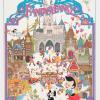 1980s Disneyland New Fantasyland Souvenir Poster - ID: jandisneyland22157 Disneyana