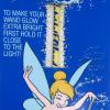 Tinker Bell Glow in the Dark Wand - ID: julydisneyana21146 Disneyana