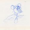 Great Mouse Detective Basil Production Drawing - ID: jun22321 Walt Disney