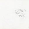Lion King Pumbaa Production Drawing - ID: jun22360 Walt Disney