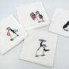 Mary Poppins Penguins Cloth Handkerchief Set - ID: jundisneyana20335 Disneyana