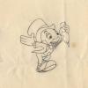 Jiminy Cricket I'm No Fool Series Production Drawing - ID: junjiminy20262 Walt Disney