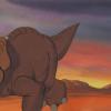 The Land Before Time Cera Charging Color Key Concept - ID: junland21057 Don Bluth