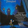 1983 LAPD Disneyland Company Event Ticket Promotional Standee - ID: mardisneyland22122 Disneyana