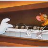 Tom and Jerry Playing Piano Large Limited Edition Print - ID: marmgm22071 MGM